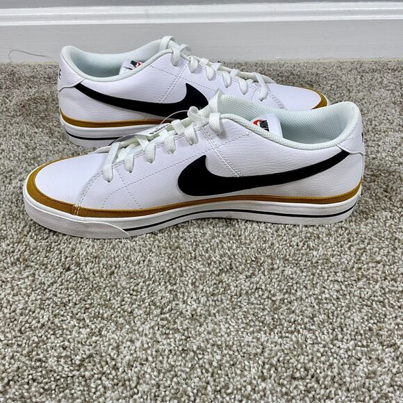 Nike Court Legacy Shoes Mens Size 11.5 White Leather Next Nature‎ Sneakers NEW main image 7